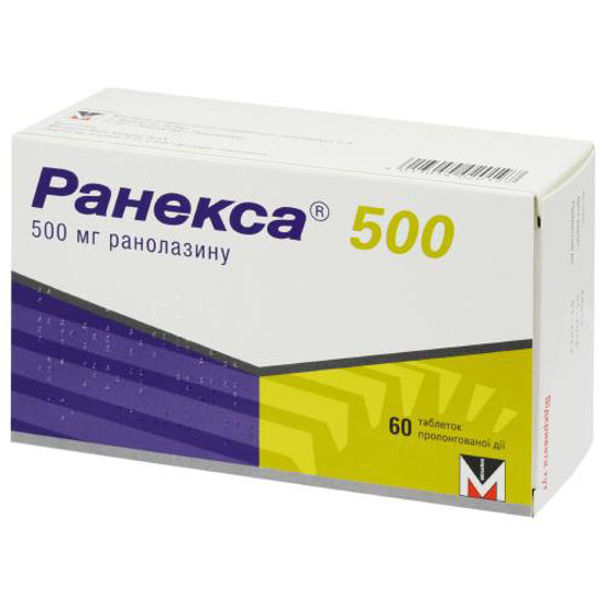 Ранекса 500 таблетки 500 мг №60.